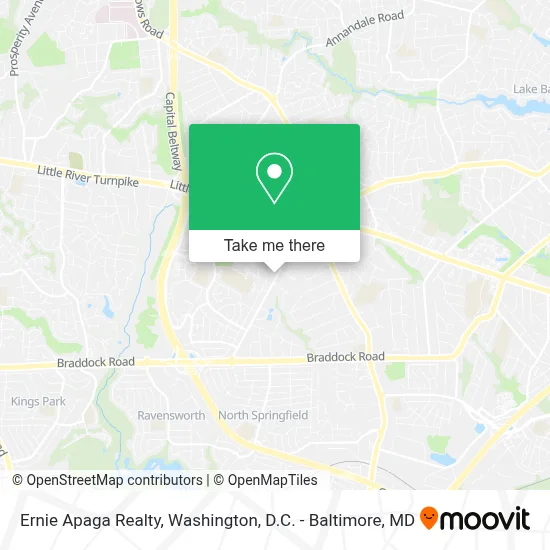Ernie Apaga Realty map
