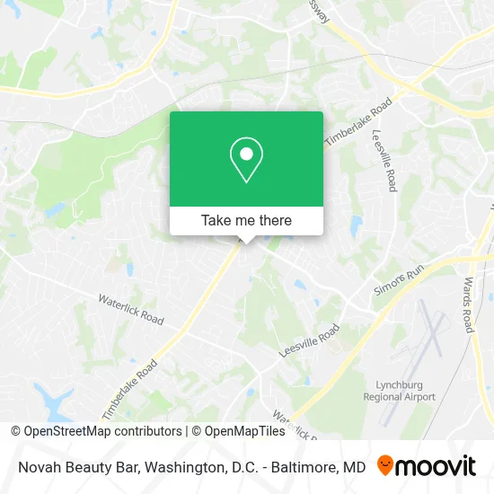 Novah Beauty Bar map