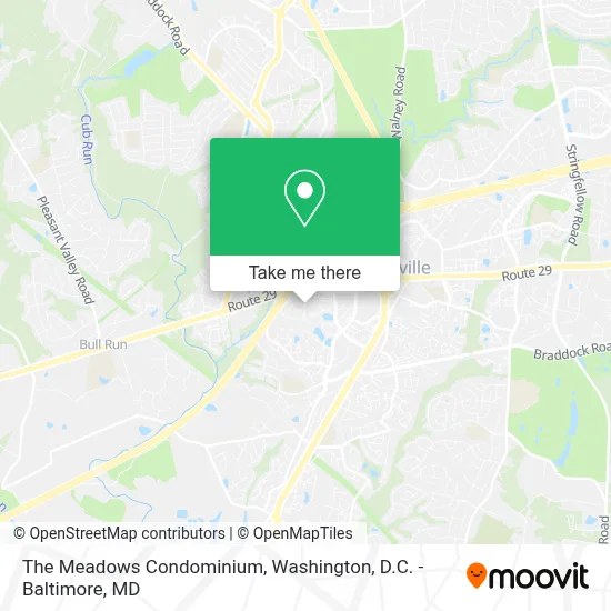 The Meadows Condominium map