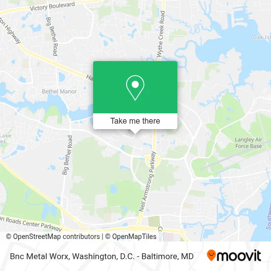 Bnc Metal Worx map