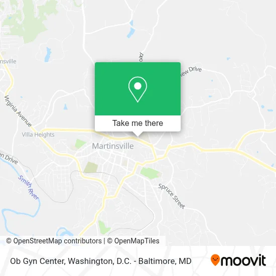 Ob Gyn Center map