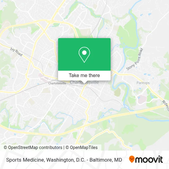 Sports Medicine map