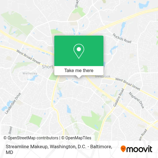 Streamline Makeup map