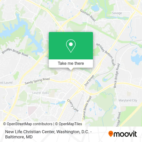 New Life Christian Center map