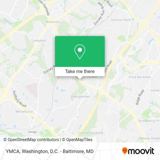 Ymca map