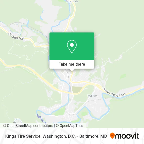 Kings Tire Service map