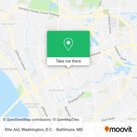 Rite Aid map