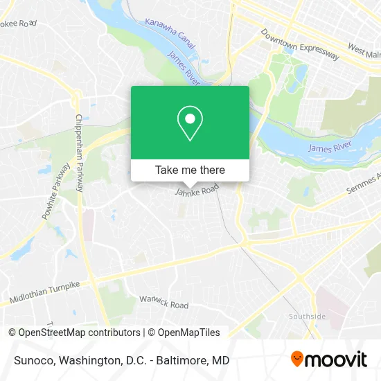 Sunoco map