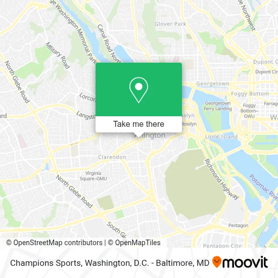 Champions Sports map