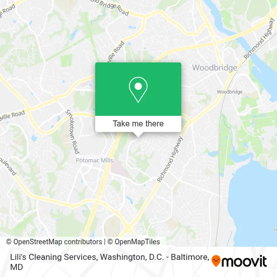 Lili's Cleaning Services map