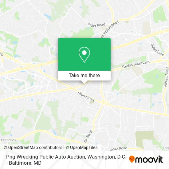 Png Wrecking Public Auto Auction map