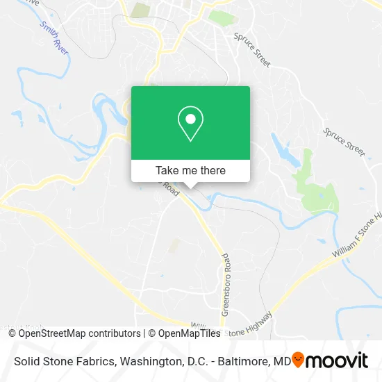 Solid Stone Fabrics map