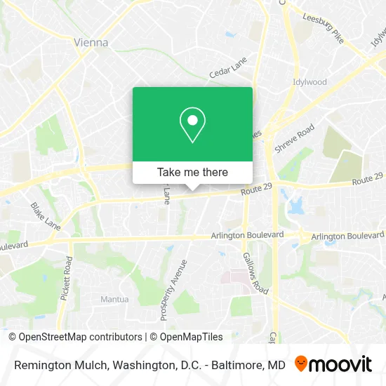 Remington Mulch map