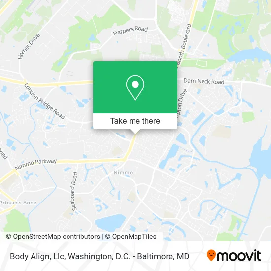 Body Align, Llc map
