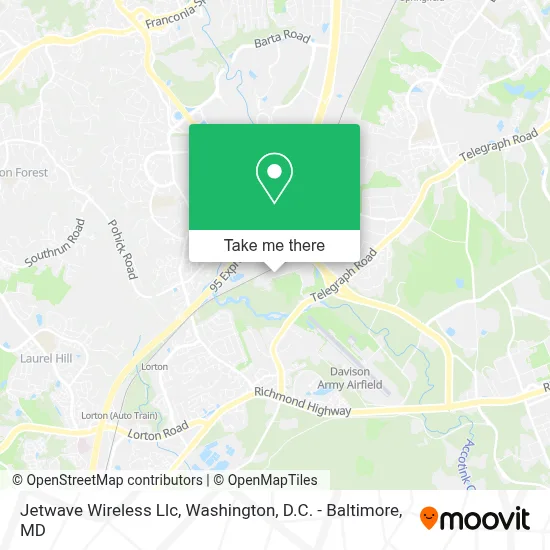 Jetwave Wireless Llc map