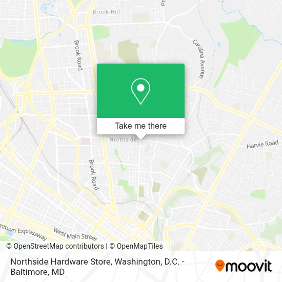 Northside Hardware Store map
