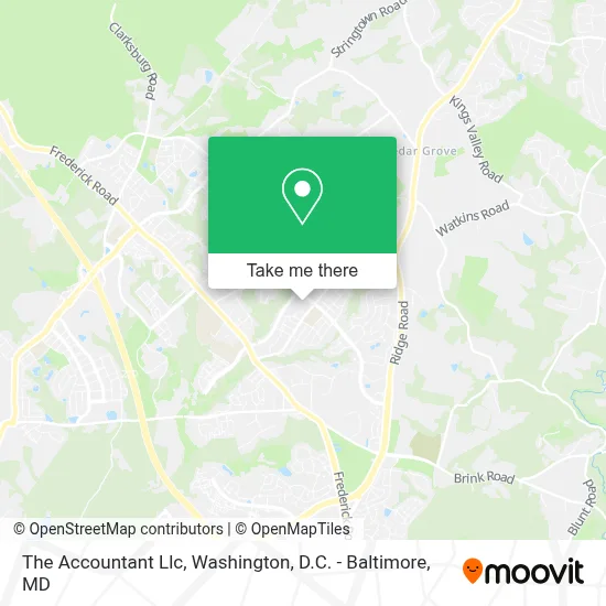 The Accountant Llc map
