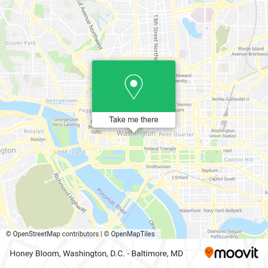 Honey Bloom map