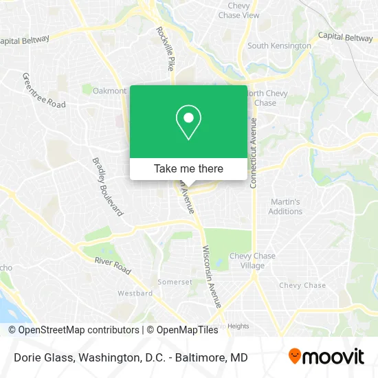 Dorie Glass map