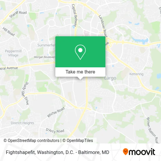 Fightshapefit map