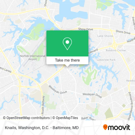 Knails map