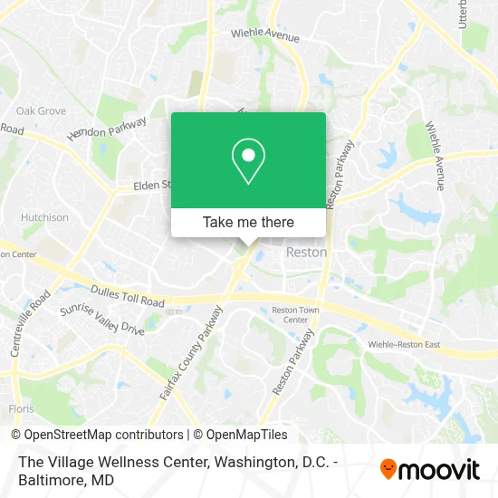 The Village Wellness Center map