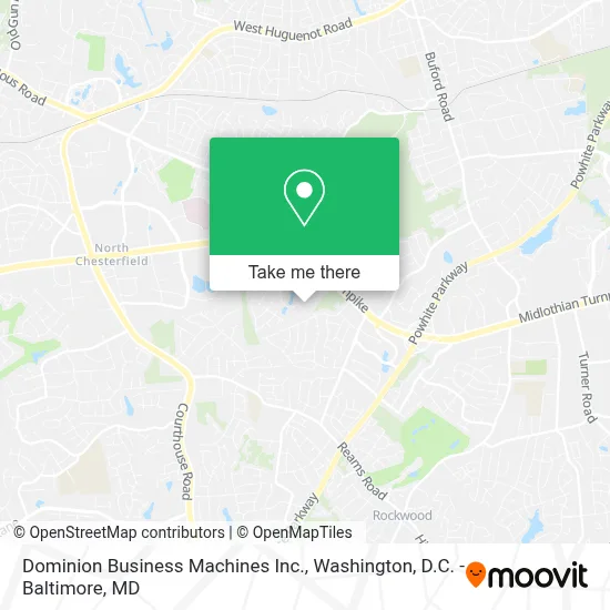 Dominion Business Machines Inc. map