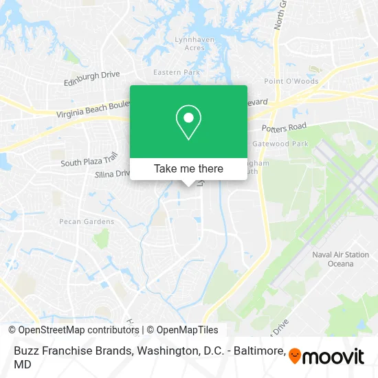 Buzz Franchise Brands map