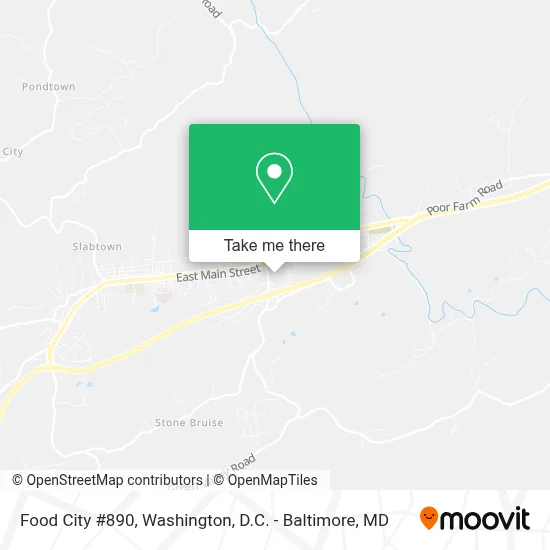 Food City #890 map