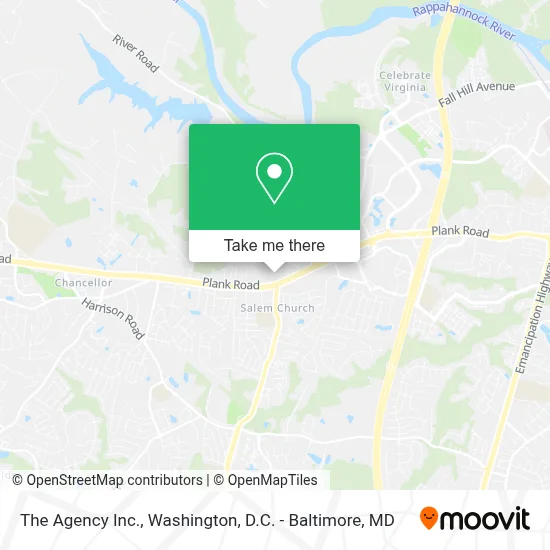 The Agency Inc. map