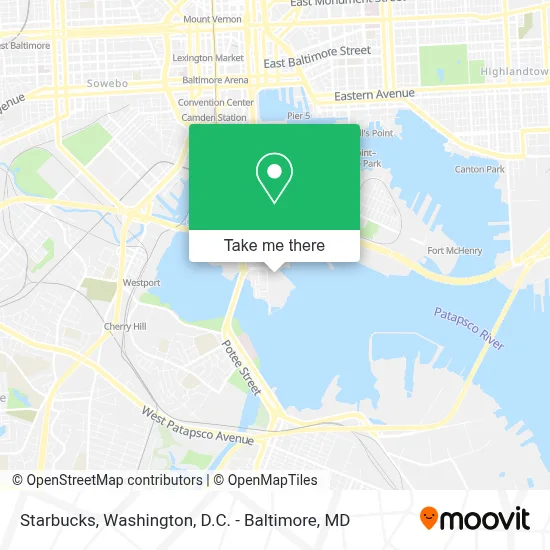 Starbucks map