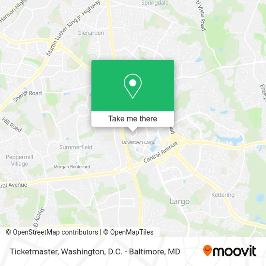 Ticketmaster map