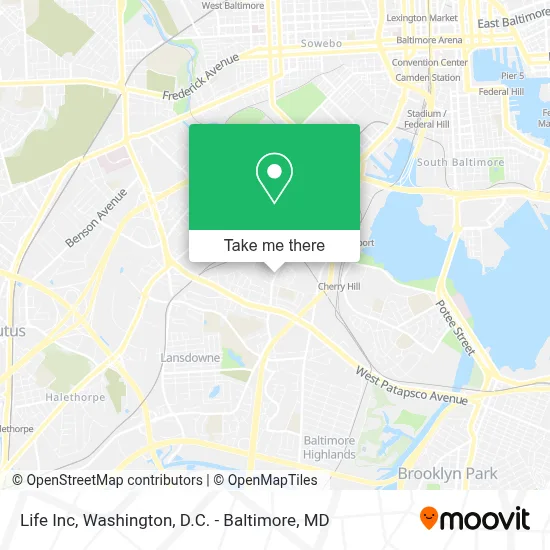 Life Inc map