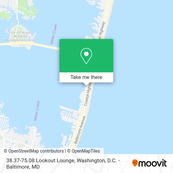 38.37-75.08 Lookout Lounge map