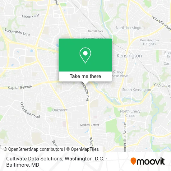 Cultivate Data Solutions map