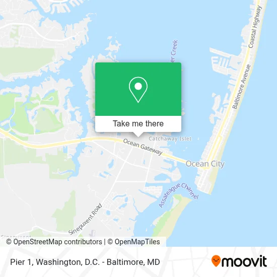 Pier 1 map