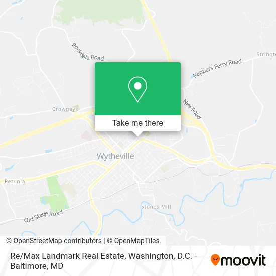 Re/Max Landmark Real Estate map