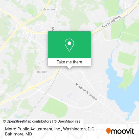 Metro Public Adjustment, Inc. map