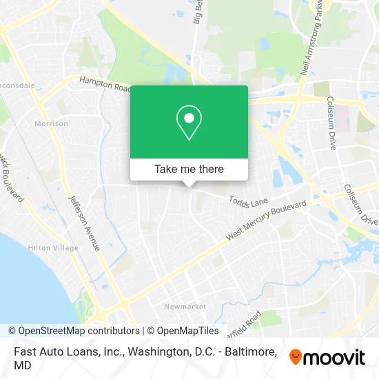 Fast Auto Loans, Inc. map