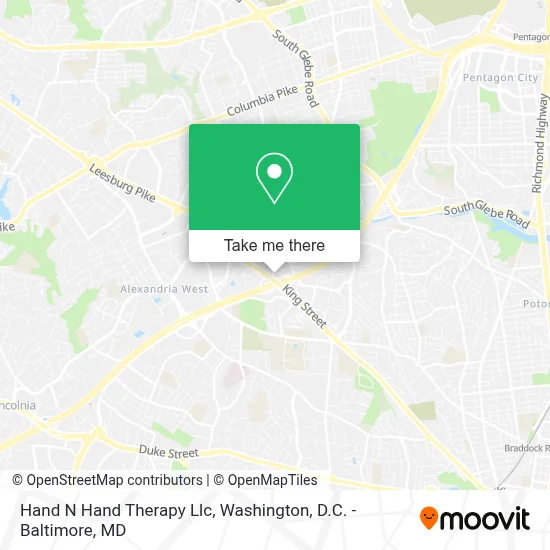 Hand N Hand Therapy Llc map