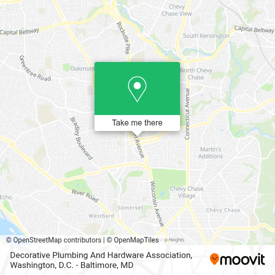 Decorative Plumbing And Hardware Association map