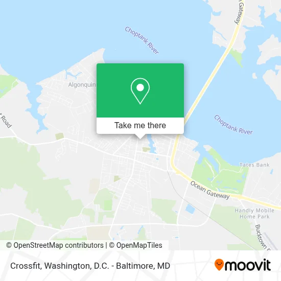 Crossfit map