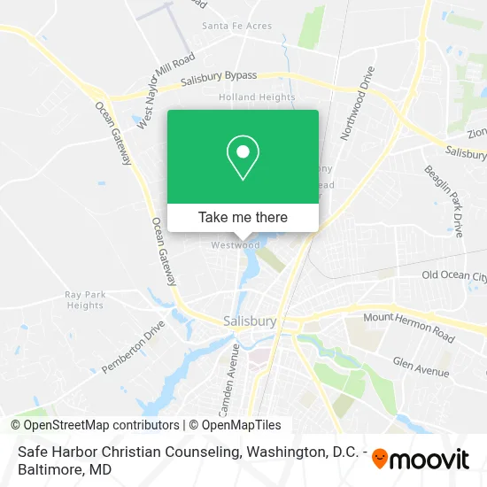 Safe Harbor Christian Counseling map