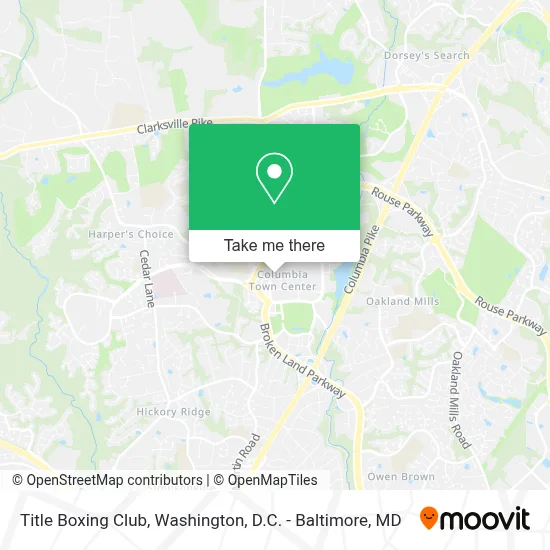 Title Boxing Club map
