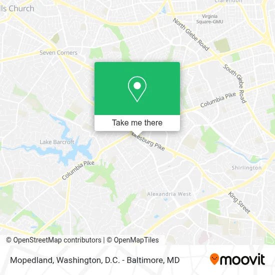 Mopedland map