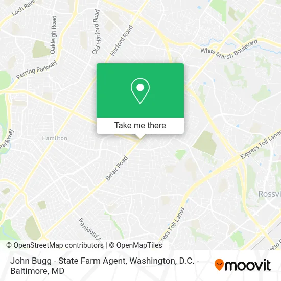 John Bugg - State Farm Agent map