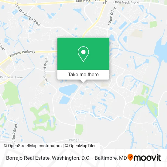 Borrajo Real Estate map