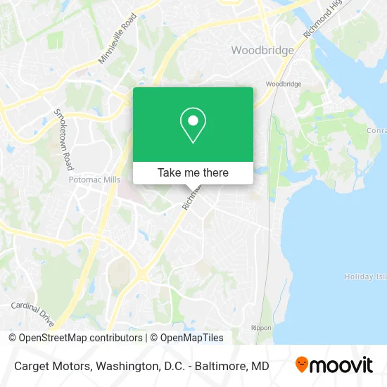 Carget Motors map