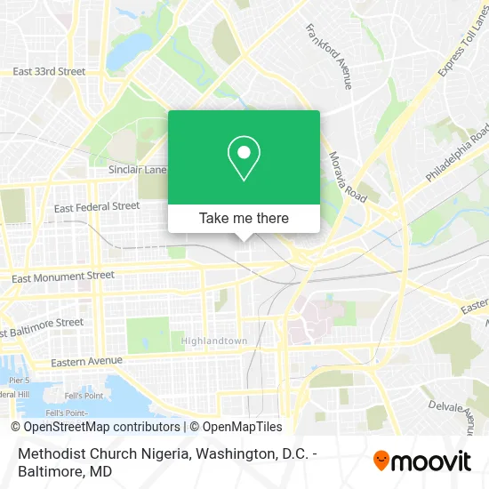 Methodist Church Nigeria map