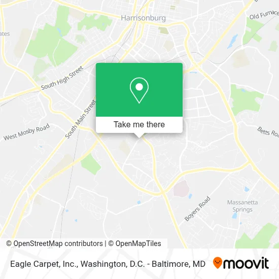 Eagle Carpet, Inc. map